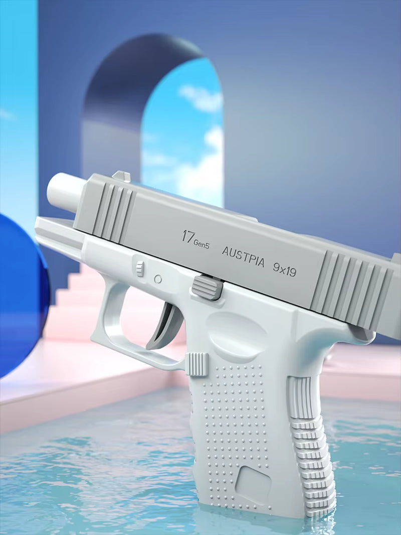 Summer Water Gun Non Electric Pistol High-Pressure Full Automatic Shooting Water Beach Toy Gun for Kid Children Boys Girls