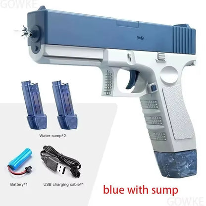 Summer Water Gun Non Electric Pistol High-Pressure Full Automatic Shooting Water Beach Toy Gun for Kid Children Boys Girls