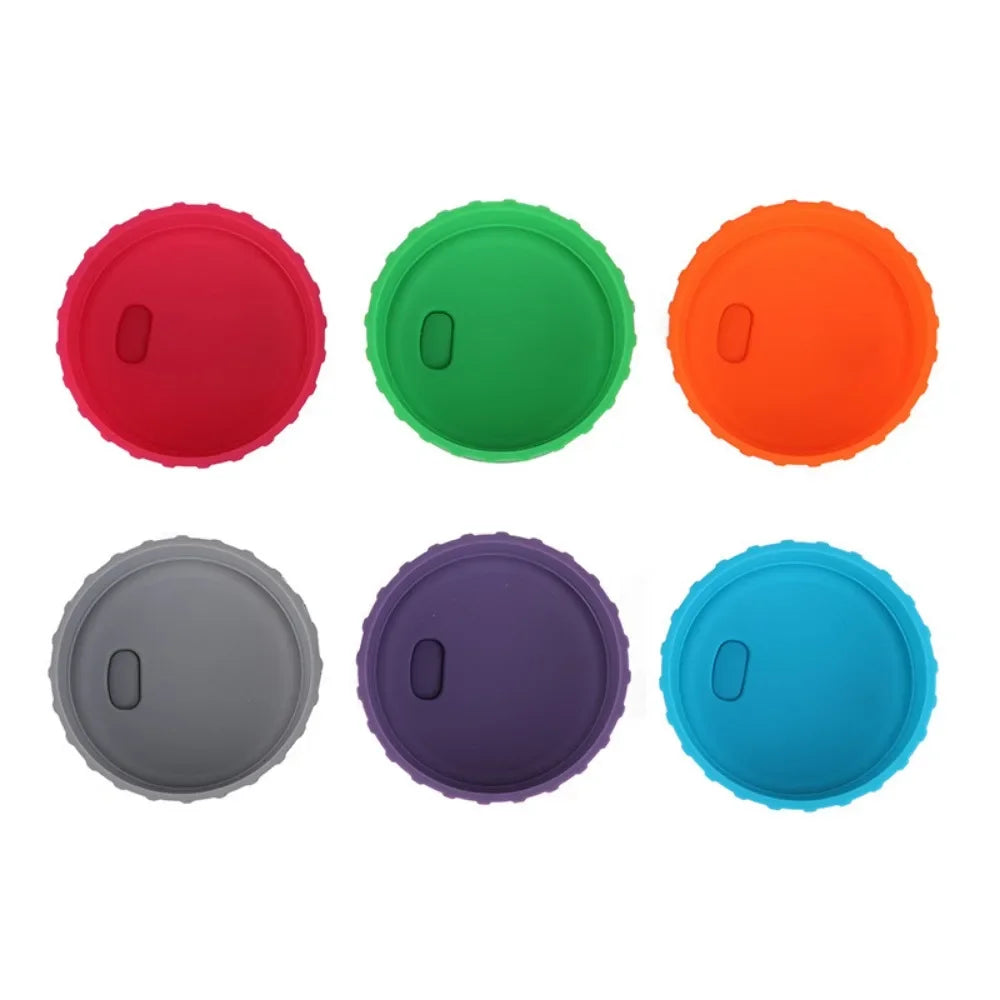 Silicone Soda Can Lid Reusable Can Stopper for Soda Beer Drinks Juice Coke Beverage Cap Fits Standard Coke Can