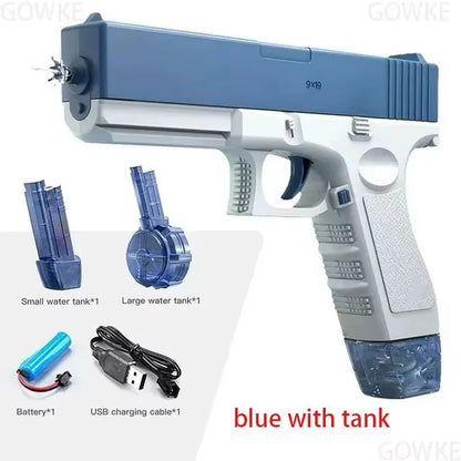 Summer Water Gun Non Electric Pistol High-Pressure Full Automatic Shooting Water Beach Toy Gun for Kid Children Boys Girls