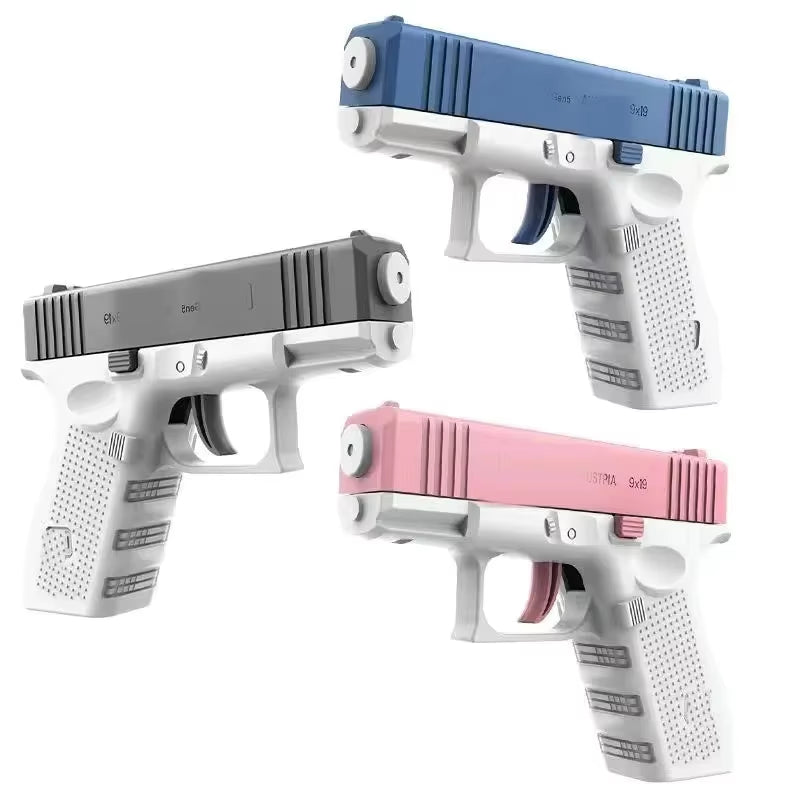 Summer Water Gun Non Electric Pistol High-Pressure Full Automatic Shooting Water Beach Toy Gun for Kid Children Boys Girls