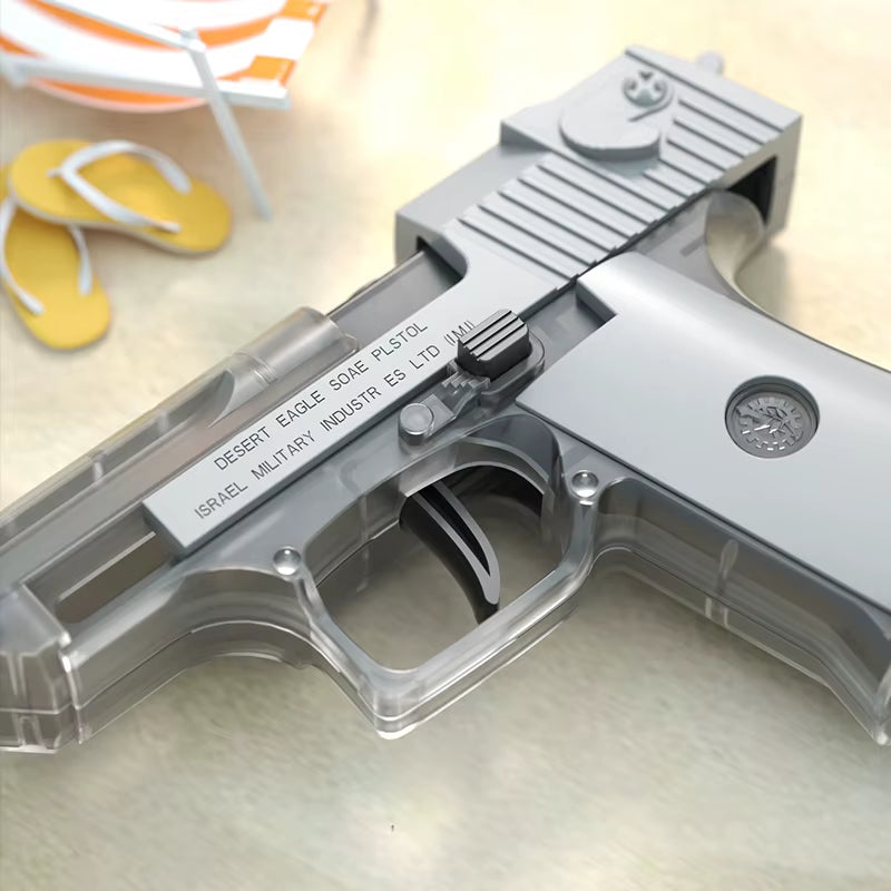 Summer Water Gun Non Electric Pistol High-Pressure Full Automatic Shooting Water Beach Toy Gun for Kid Children Boys Girls